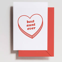 'Best Aunt Ever' Card