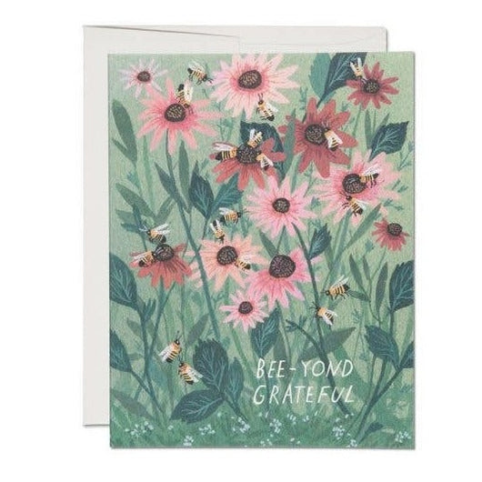 'Bee-yond Grateful' Card