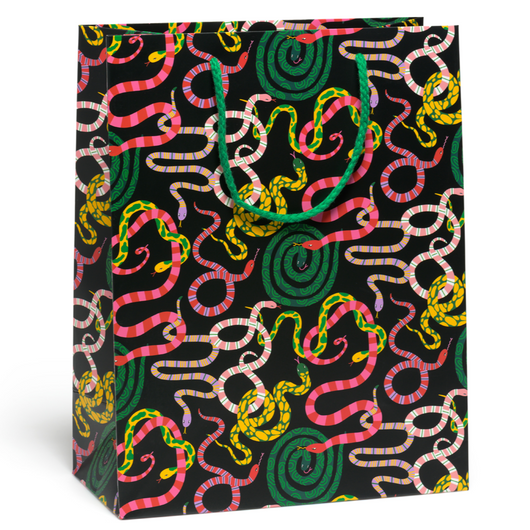 Gift Bag - Vibrant Snakes (Large)