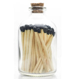 3-inch Safety Matches in an Apothecary Jar (in White with Black Tip)