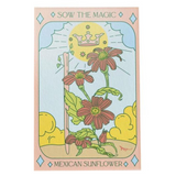 Mexican Sunflower Tarot Garden + Gift Seed Packet