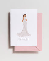 'Bride to be' Congratulations Card