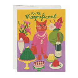 'You're Magnificent' Cat Card