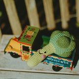 Hand-stitched Broccoli Rattle