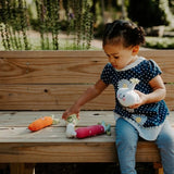 Hand-stitched Garlic Rattle