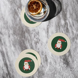 Santa Coasters (Set of 4)