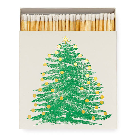 Christmas Tree Matches - Gold