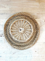 Vintage Rattan Charger