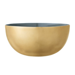 Enameled Aluminum Bowl, Green