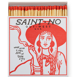 Saint No Out West Giant Square Matches