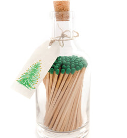 Christmas Tree Bottle Matches